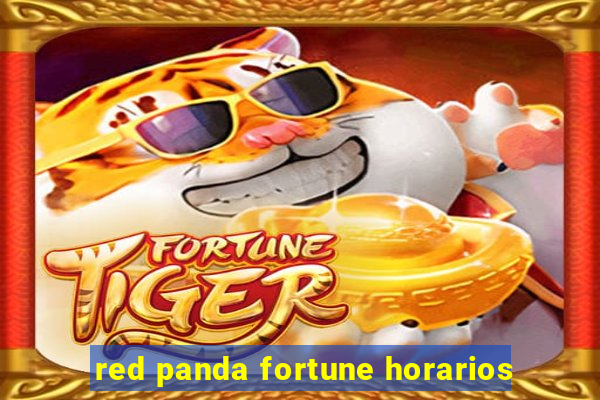 red panda fortune horarios